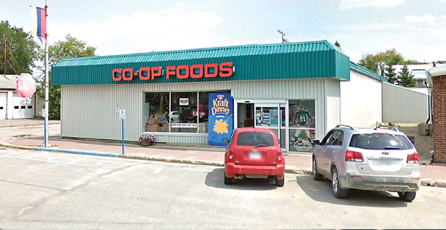 The Rocanville Co-op grocery store.